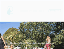 Tablet Screenshot of belmontbayview.com